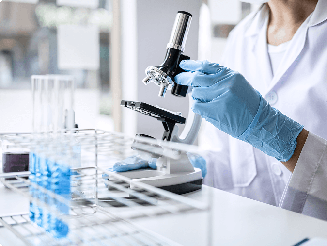 Laboratorietester av kosttillskott och produkter