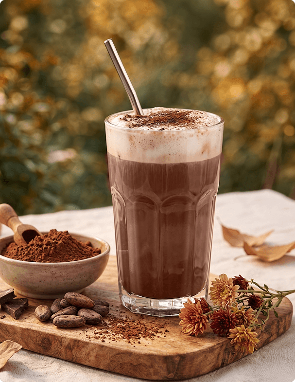 Glas med Choklad Dreamzzz från Biolab