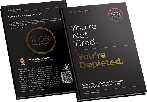 Omslaget till boken  You're Not Tired. You're Depleted.